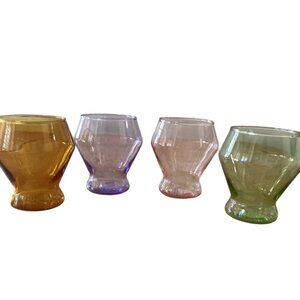 Millennium Yield  Collection Glass Ware Set Of 4 Borosilicate Glass 10 Oz.